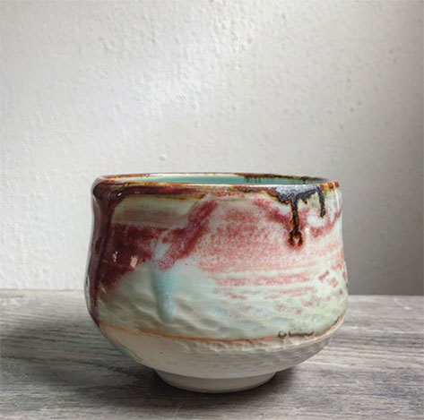 porcelain tea cup--MuddyYogi