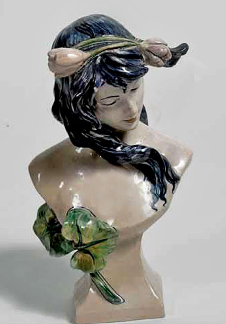 Chino Chini ceramic female bust