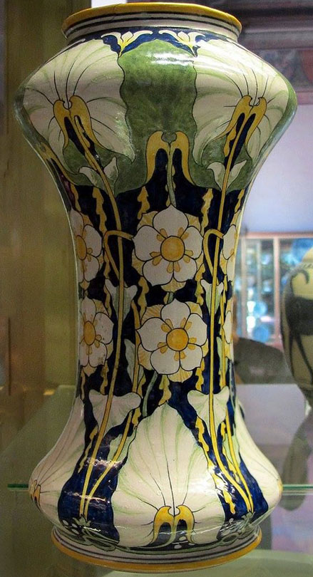 Galileo-Chini-large vaso floreale