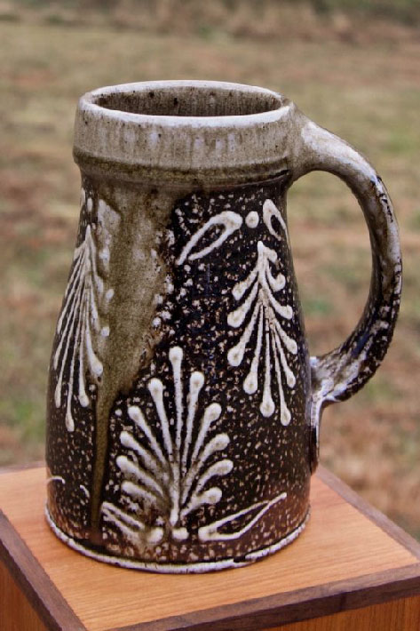Wood fired pottery mug - Alex Matisse