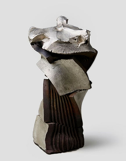 2019_LoeweCraftPrize_Shozo Michikawa--Tanka with silver sculpture
