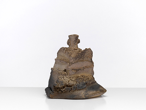 Stoneware Shozo Michikawa Natural Ash Sculptural Form, 2017 20cm