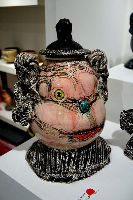 Andy Nasisse---Pink Cookie Jar---Sherrie Gallery