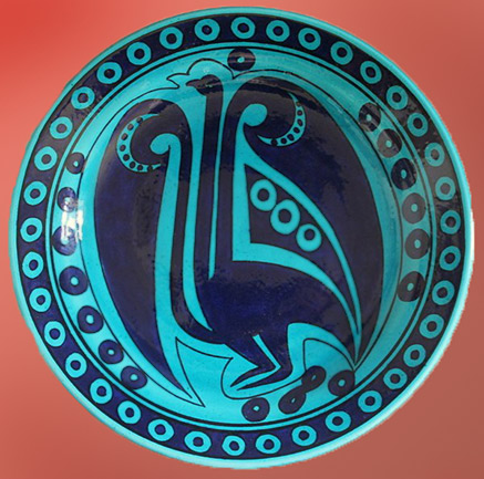 Sıtkı-Olçar-Mythic-Bird-Plate-Turkey