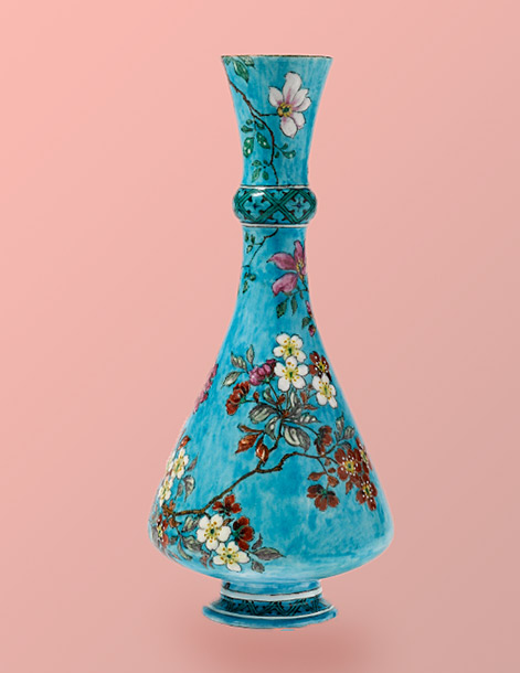 Theodore Deck Persian shape vase