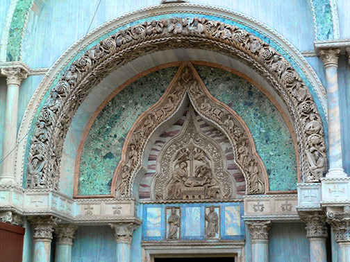 Venice, Basilica di San Marco, north facade