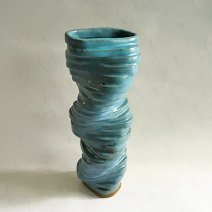 Wrapped------Rosemary McClain--Spectrum Gallery----Height-12 inches