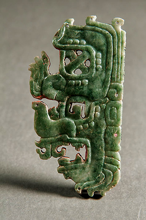 Hu'unal Headdress Ornament,A.D. 700–800--Maya