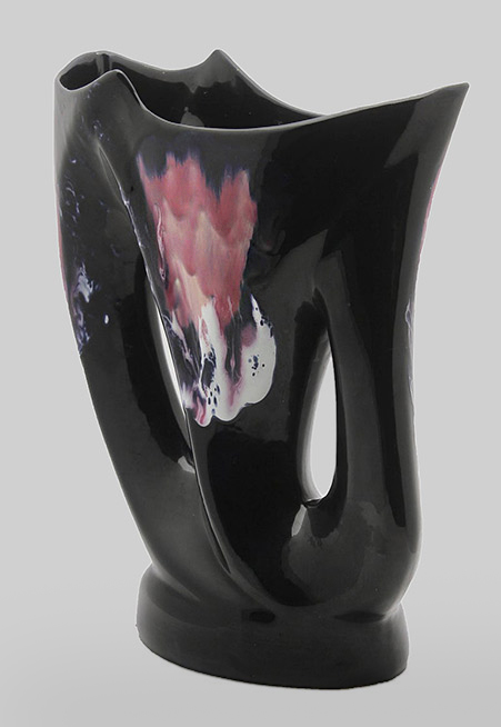 Vallauris 'France' Pottery Ceramic modernist free form vase