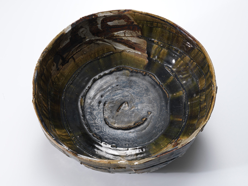 shugo-takeuchi-Large Bowl, c. 1990--22x53 cm