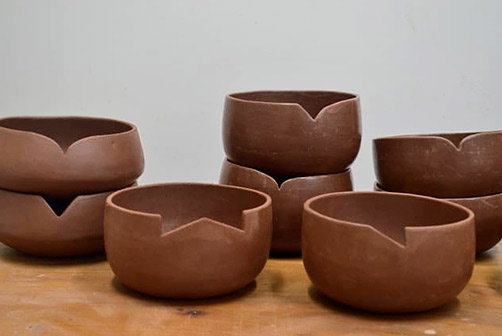 Akbal Morena Pez ceramic bowls