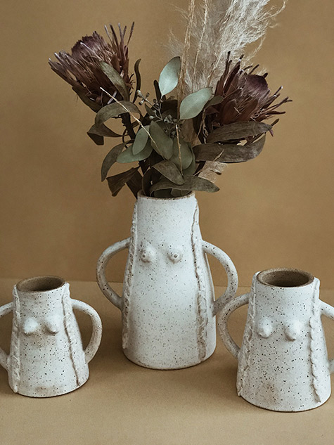 Mariana Mae twin handled vases