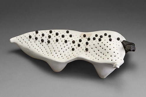 Abstract ceramic sculpture -- Mariana Weiland