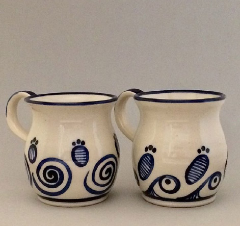 Blue-cobalt-jug series-Sharon Laslett