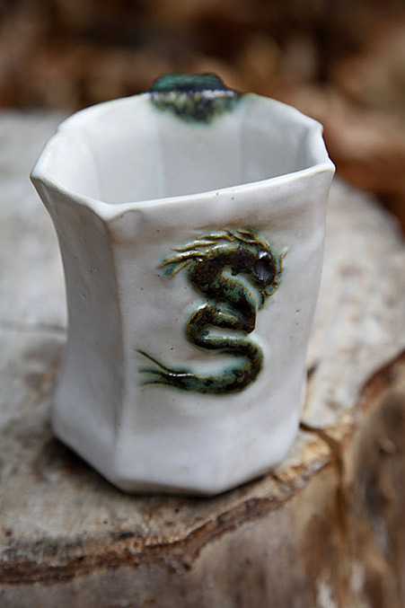 Chinese Dragon mug from Clay Creature Comforts