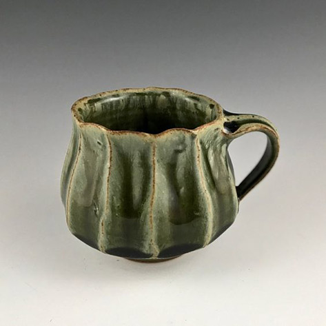 Ellen-Shankin green mug