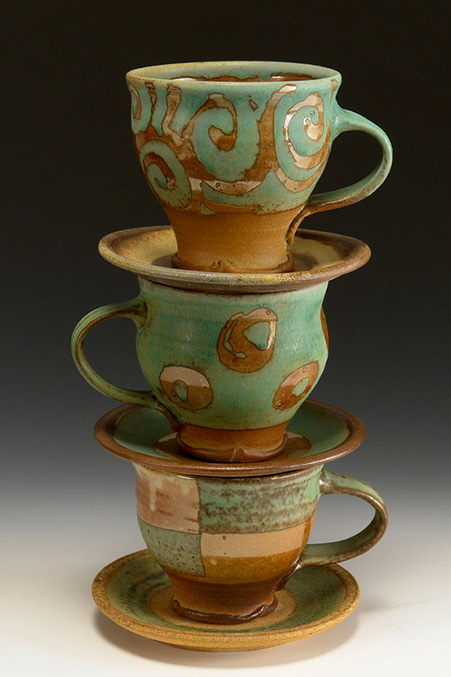 Sara Dudgeon Pottery Coffee/tea Cups