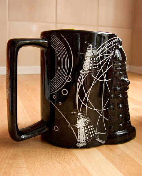 Dalek mug by Johnson Cameraface