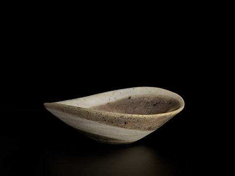 Lucie Rie Bowl with Spiral Clays, 1960s