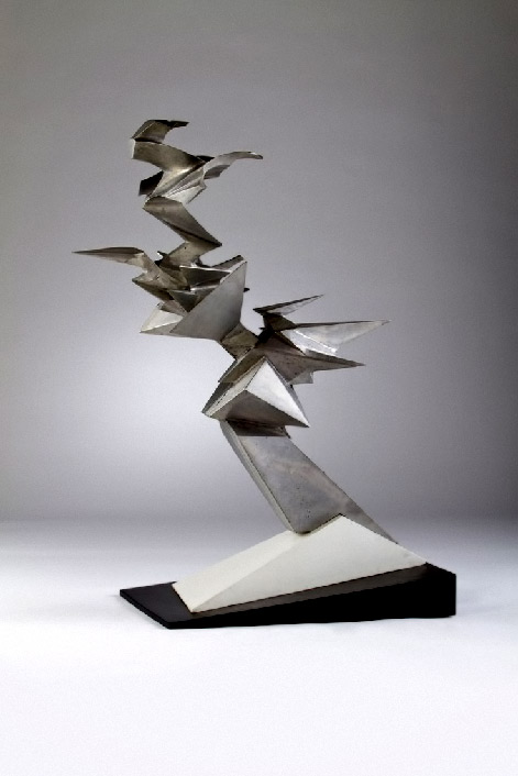 Caroline Lee,-Maquette for Monument to the Resistance