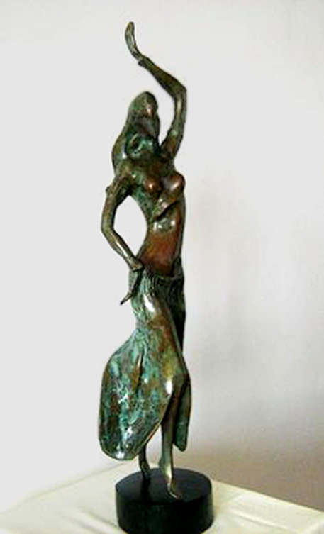 Bronze Tango Dancer