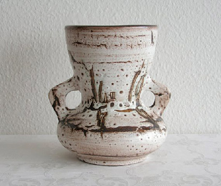 HARSA-Monumental Vase Amphora Israeli Design-Art-Studio-Pottery-Ceramics-Modern-Stoneware-Decoration-Israel-60s-Midcentury---