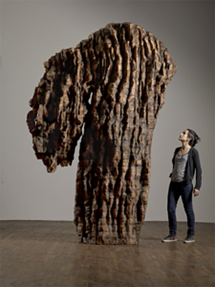 King-For-Natasha-National Museum of Women in the Arts- Ursula von Rydingsvard, 'The Contour of Feeling'
