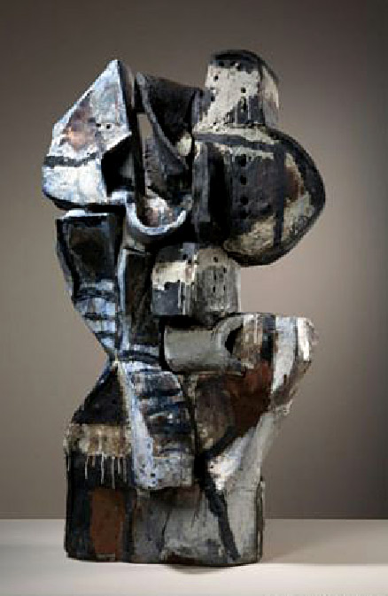 Solano (1958) Glazed stoneware by Peter Voulkos. Photo by M. Lee Fatherree. Courtesy of the Oakland Museum of California