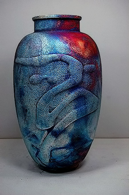 Stunning-crystalline glaze Vase---Jen Stein