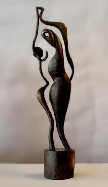 Bronze dancers-2005 by Heather McFarlane