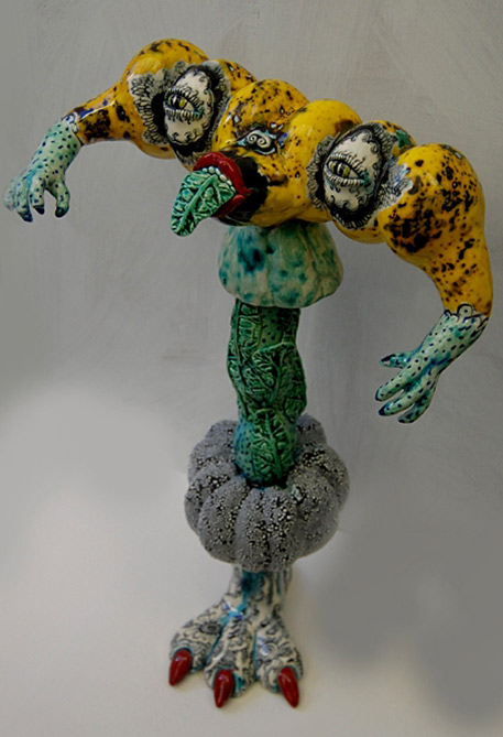 Jenny Orchard mutant sculpture