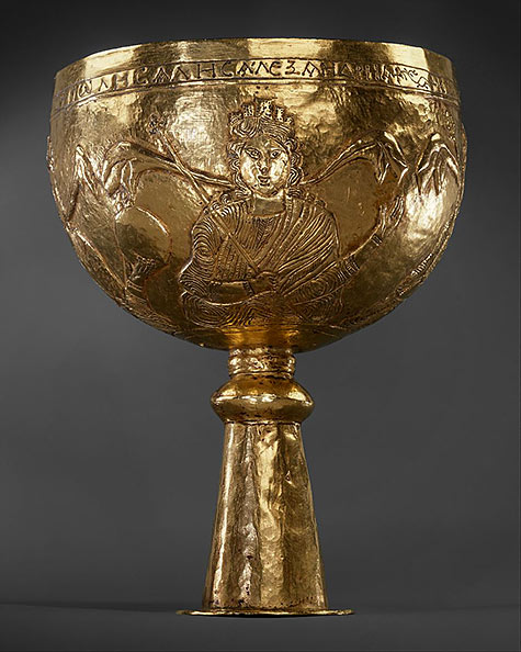 Gold Goblet with Personifications of Cyprus, Rome, Constantinople, and Alexandria