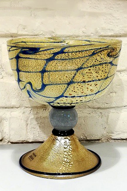 Murano glass chalice