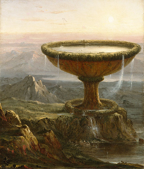 The Titans Goblet by Thomas Cole