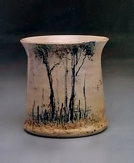 Vase decorated by Doris Boyd-1938