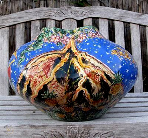 Large Pottery Floor-Vas by MRuley