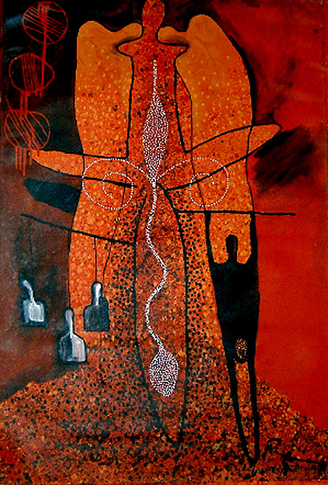 Arone Meeks abstract contemporary Australian Art
