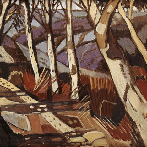 Margaret Preston Sholhaven Gorge painting