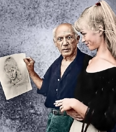 Picasso and Sylvette