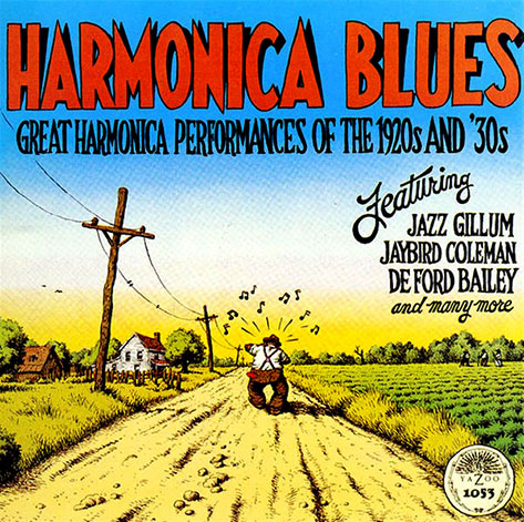 harmonica_blues album art R.Crumb