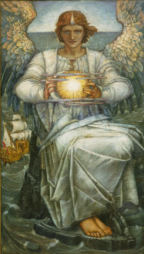 1906-Edward Reginald Frampton_The Angel Of The Sea