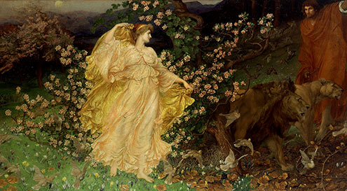 Venus and Anchises--William Blake Richmond