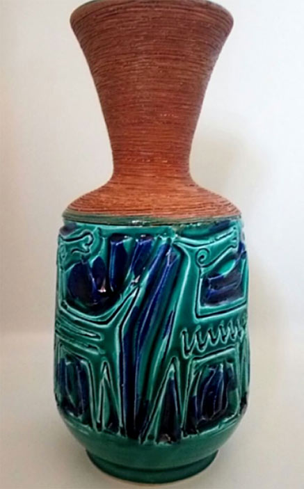 Large Fratelli-Fanciullacci-Italian-Vintage-Vase