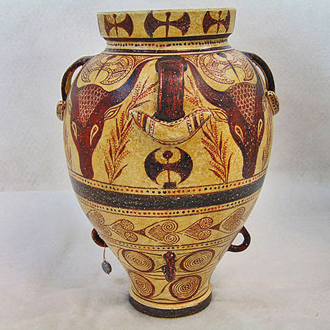 Minoan Cretan-Pythos vessel