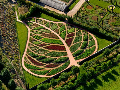 Garden of Abundance in France La Chatonnière