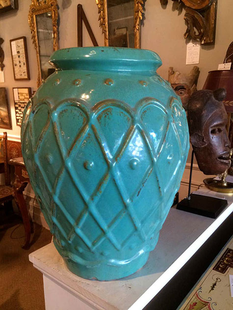 Laveno Angelo Biancini Maiolica Terracotta Vase, Italy, 1930--