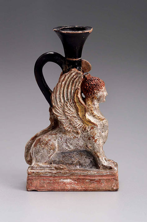 Lekythos-(oil-flask),-Ancient-Greek