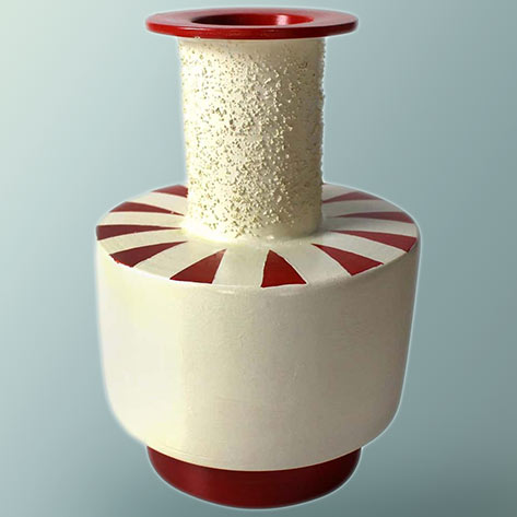Terracotta Vase-12-by Mascia Meccani