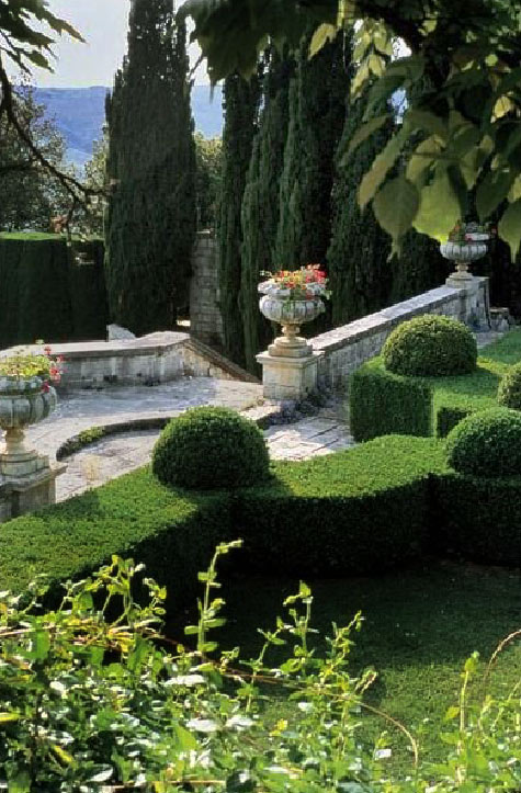 Tuscany's-Val d'Orcia garden