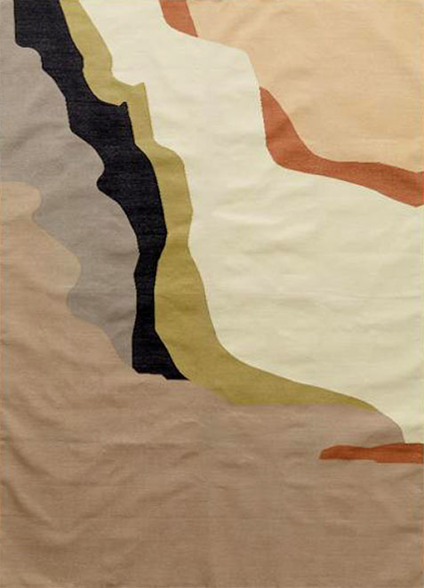 Arati Rao-Claystone woven rug